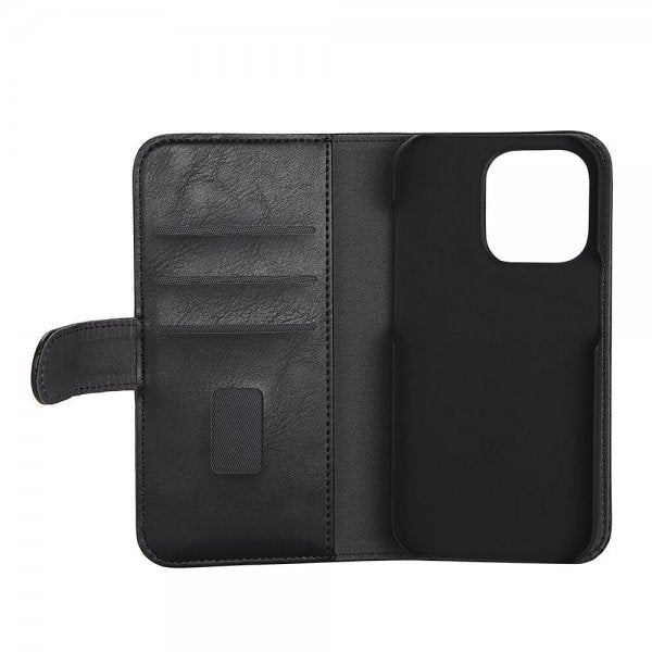 Gear iPhone 14 Pro Cover 2-i-1 Aftageligt med 3 Kortrum Sort