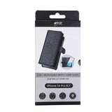Gear iPhone 14 Pro Cover 2-i-1 Aftageligt med 3 Kortrum Sort