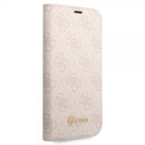 Guess iPhone 14 Pro Cover 4G Logo Rosa