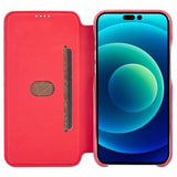 Lc.Imeeke iPhone 14 Pro Flip Cover Rød