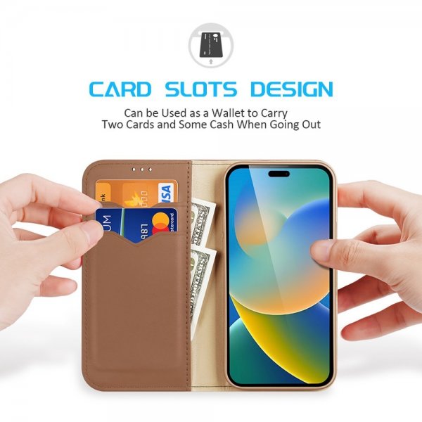 Dux Ducis iPhone 14 Pro Hivo Series Brun