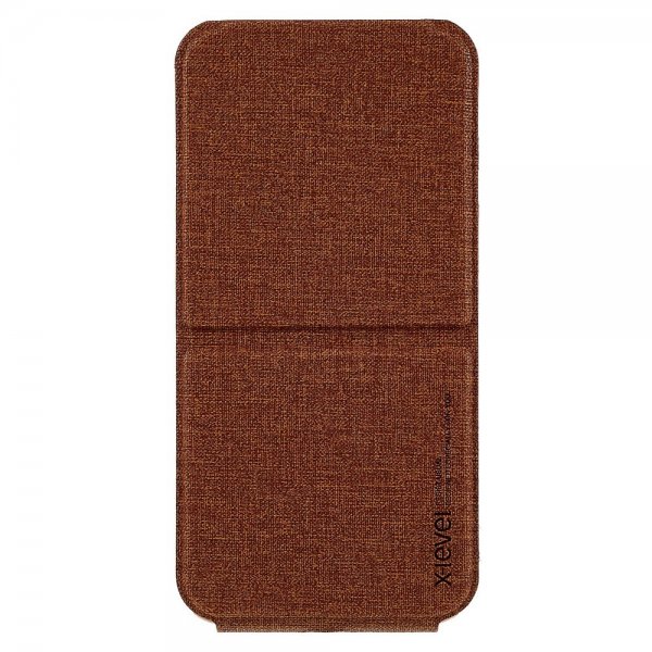 X-Level iPhone 14 Pro Cover Journey Series Brun