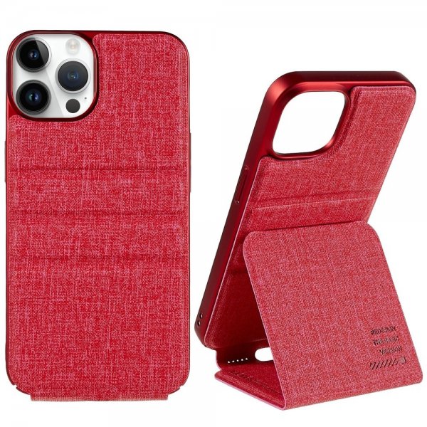 X-Level iPhone 14 Pro Cover Journey Series Rød
