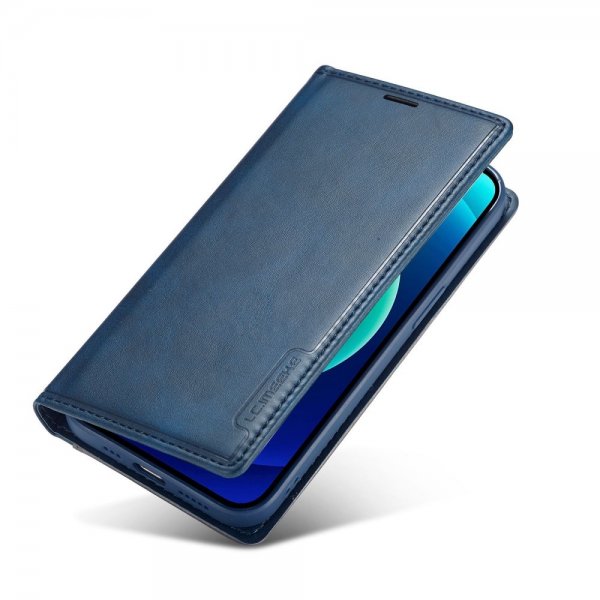Lc.Imeeke iPhone 14 Pro Cover Kortrum Udvendig Blå