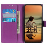 iPhone 14 Pro Cover Litchi Lilla