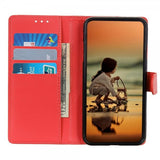 iPhone 14 Pro Cover Litchi Rød