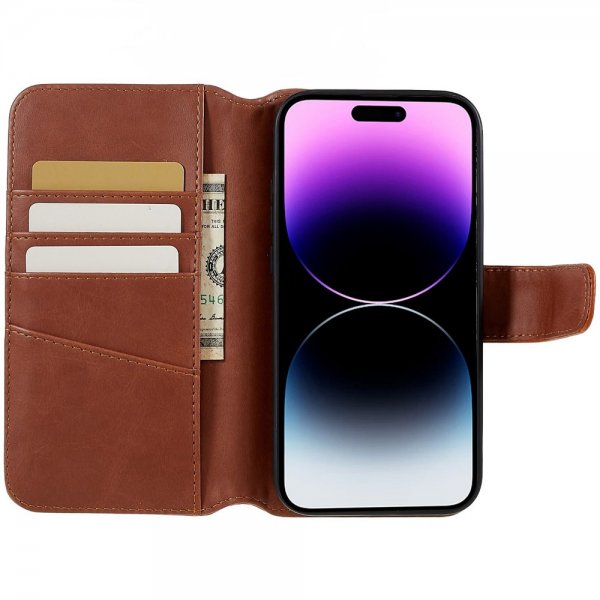 Nordic Covers iPhone 14 Pro Cover MagLeather Maple Brown