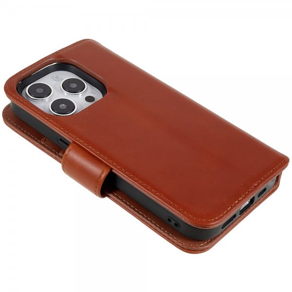 Nordic Covers iPhone 14 Pro Cover MagLeather Maple Brown