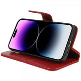 Nordic Covers iPhone 14 Pro Cover MagLeather Poppy Red