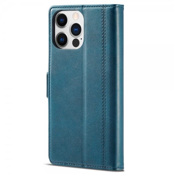 Lc.Imeeke iPhone 14 Pro Cover med Kortlomme Blå