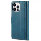 Lc.Imeeke iPhone 14 Pro Cover med Kortlomme Blå