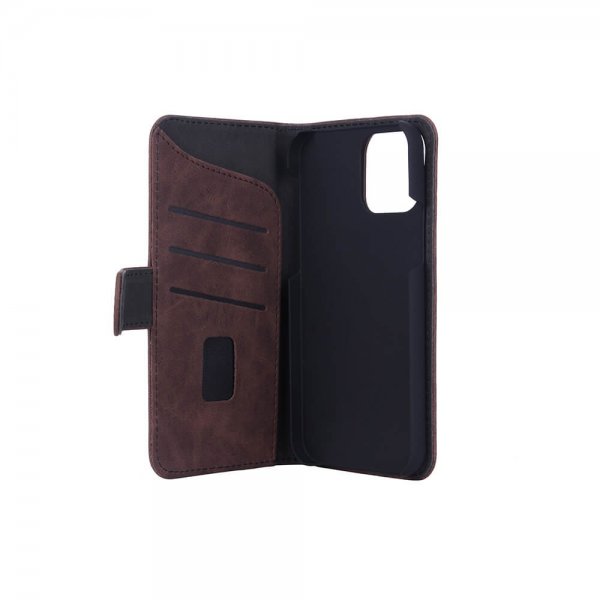 Gear iPhone 14 Pro Cover med Kortlomme Brun