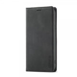 Lc.Imeeke iPhone 14 Pro Flip Cover med kortholder Sort