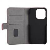 Gear iPhone 14 Pro Etui med Kortlomme Rød