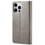 Lc.Imeeke iPhone 14 Pro Cover med Kortlomme og Standfunktion Grå