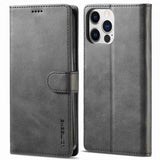 Lc.Imeeke iPhone 14 Pro Cover med Kortlomme og Stativfunktion Sort