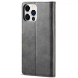 Lc.Imeeke iPhone 14 Pro Cover med Kortlomme og Stativfunktion Sort