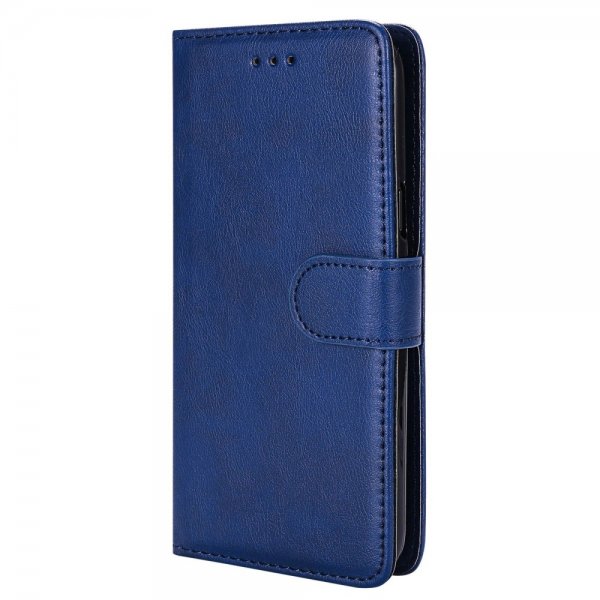 iPhone 14 Pro Cover med aftagelig skal KT Leather Series-3 Blå