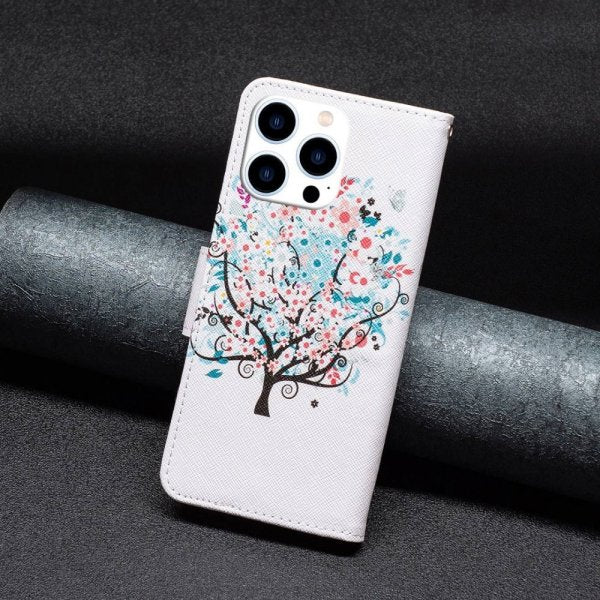iPhone 14 Pro Cover Motiv Blomstertræ