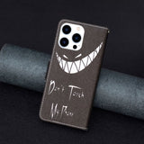 iPhone 14 Pro Cover Motiv Don't Touch My Phone