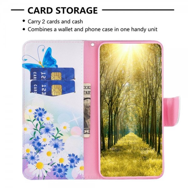 iPhone 14 Pro Cover Motiv Sommerfugle og Blomster