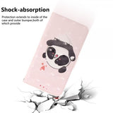 iPhone 14 Pro Cover Motiv Panda Hjerter
