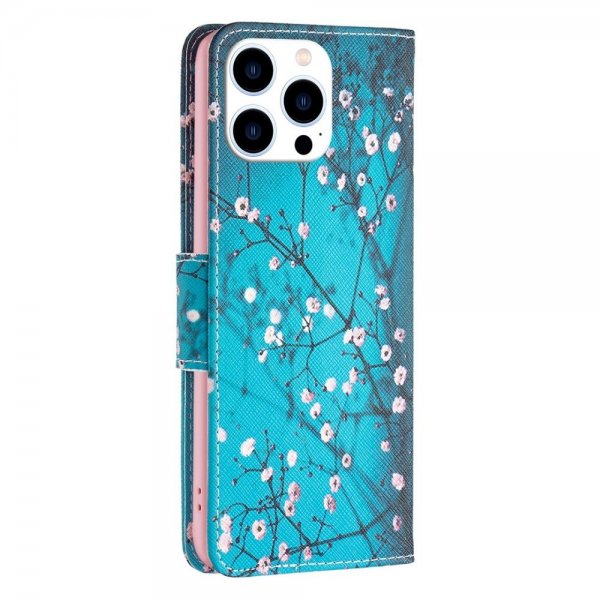 iPhone 14 Pro Cover Motiv Blommeblomster