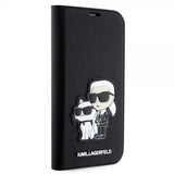 Karl Lagerfeld iPhone 14 Pro Cover NFT Saffiano Sort