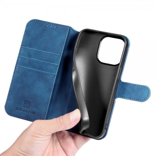 Dg.Ming iPhone 14 Pro Cover Retro Blå