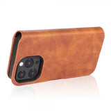 Dg.Ming iPhone 14 Pro Etui Retro Brun