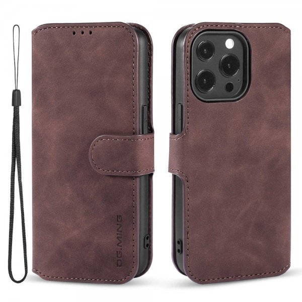 Dg.Ming iPhone 14 Pro Retro Kaffefarvet Etui