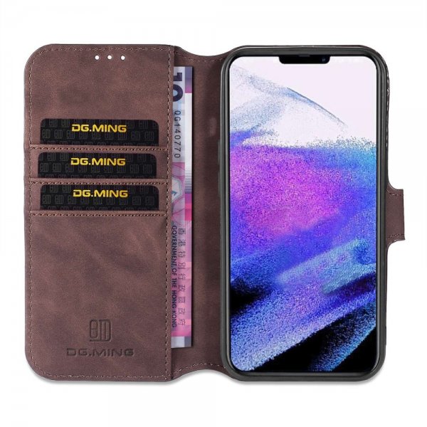 Dg.Ming iPhone 14 Pro Retro Kaffefarvet Etui