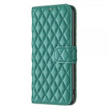 iPhone 14 Pro Cover Diamantmønster Grøn