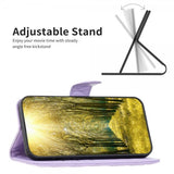 iPhone 14 Pro Cover Rombemønster Lilla