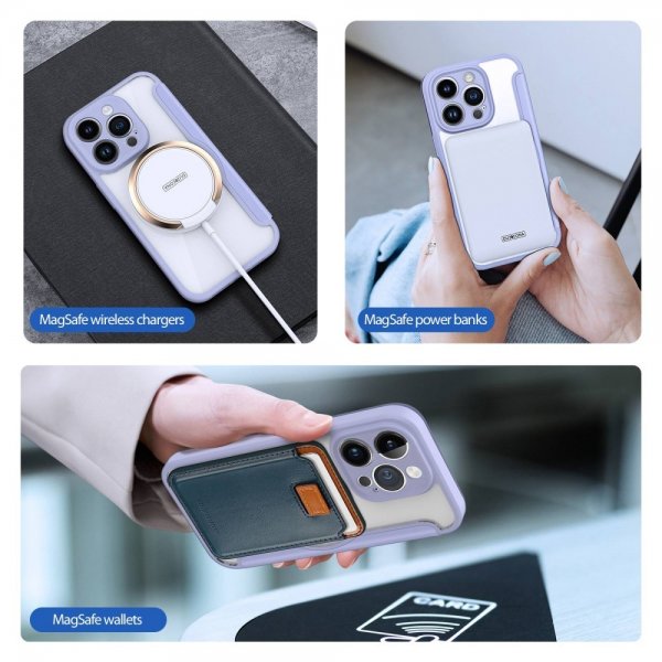 Dux Ducis iPhone 14 Pro Cover Skin X Pro Series MagSafe Lilla