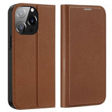 Dux Ducis iPhone 14 Pro Cover Skin X2 Series Brun