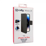 Celly iPhone 14 Pro Fodral Wally Wallet Case Sort