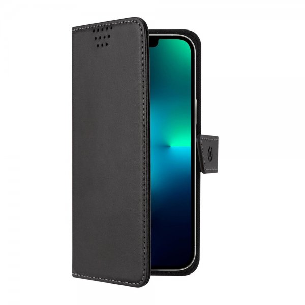Celly iPhone 14 Pro Cover WALLYMAG Sort
