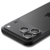 Spigen iPhone 14/15/16/17 Pro & Pro Max Kamerabeskyttelse GLAS.tR EZ Fit Optik Pro 2-pak Grå