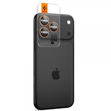 Spigen iPhone 14/15/16/17 Pro & Pro Max Kamerabeskyttelse GLAS.tR EZ Fit Optik Pro 2-pak Orange