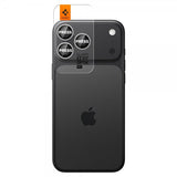 Spigen iPhone 14/15/16/17 Pro & Pro Max Kameralinsebeskytter GLAS.tR EZ Fit Optik Pro 2-pak Sølv