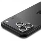 Spigen iPhone 14/15/16/17 Pro & Pro Max Kameralinsebeskytter GLAS.tR EZ Fit Optik Pro 2-pak Sølv