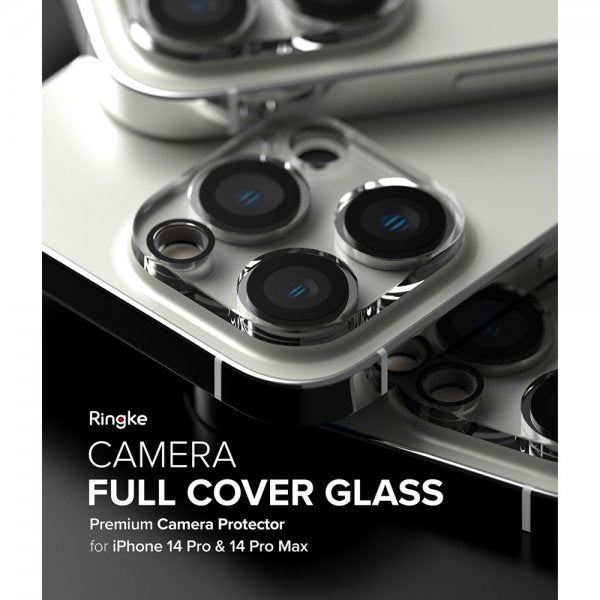 Ringke iPhone 14 Pro/iPhone 14 Pro Max Kamera Beskyttelse Camera Protector Glass 2-pak