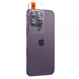 Spigen iPhone 14 Pro/iPhone 14 Pro Max Kamerabeskytter GLAS.tR EZ Fit Optik Pro Deep Purple 2-pak