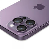 Spigen iPhone 14 Pro/iPhone 14 Pro Max Kamerabeskytter GLAS.tR EZ Fit Optik Pro Deep Purple 2-pak