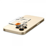 Spigen iPhone 14 Pro/iPhone 14 Pro Max Kamerabeskytter GLAS.tR EZ Fit Optik Pro Guld 2-pak