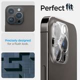 Spigen iPhone 14 Pro/14 Pro Max/15 Pro/15 Pro Max/16 Pro/16 Pro Max Kamerabeskytter Glas.tR Optik 2-pak Crystal Clear