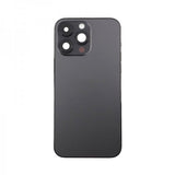iPhone 14 Pro Max Bagside med Komplet Ramme - Sort