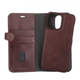 Buffalo iPhone 14 Pro Max Cover 2-i-1 Aftagelig Pung Brun