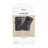 Buffalo iPhone 14 Pro Max Cover 2-i-1 Aftagelig Pung Sort